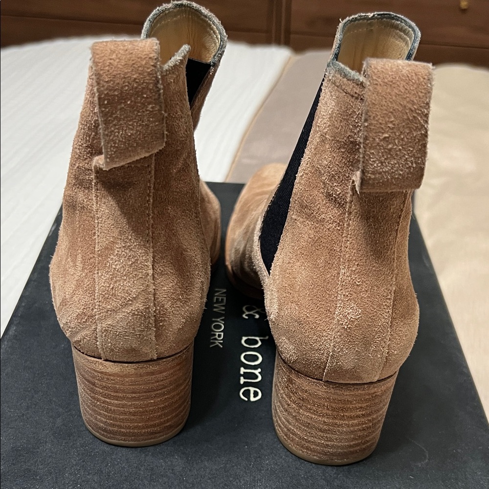 Rag & Bone Walker bootie camel suede - Picture 3 of 8